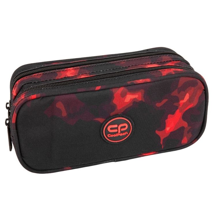 CoolPack, Duke, piórnik saszetka podwójny, Ashh