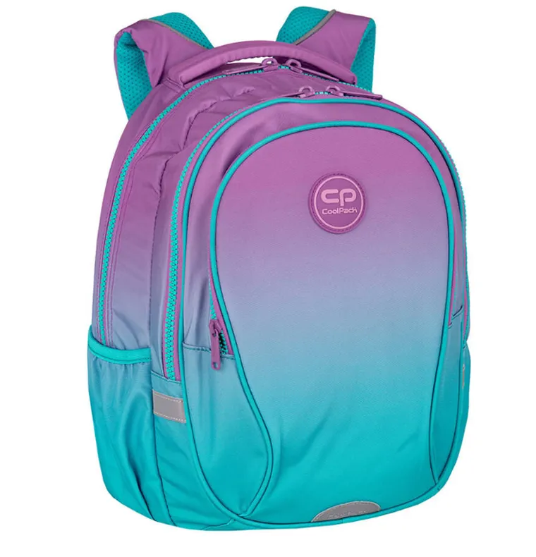 CoolPack, Factor X, plecak szkolny, 4-komorowy, Gradient Blueberry