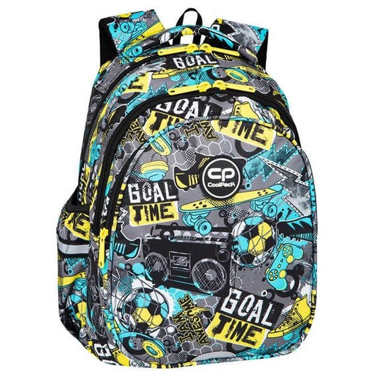CoolPack, Jerry, plecak szkolny, 2-komorowy, Goal Time