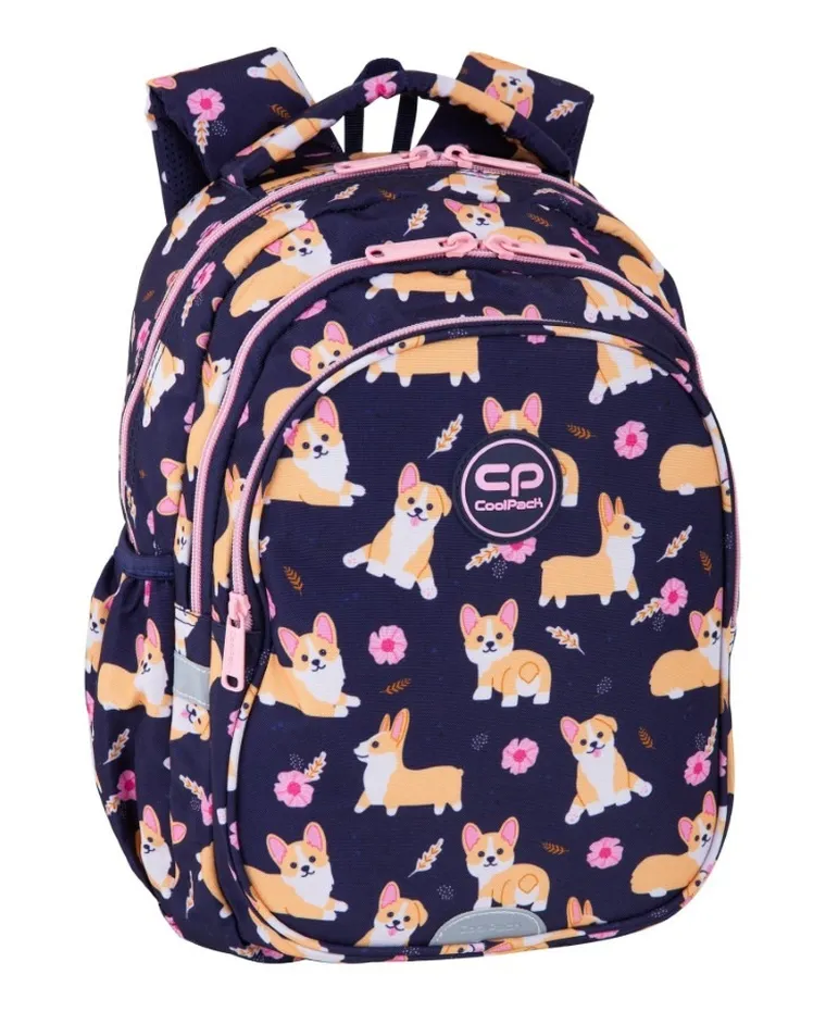 CoolPack, Jerry, plecak szkolny, 3-komorowy, Elisabeth