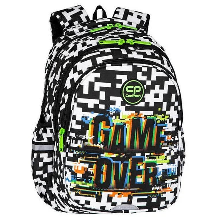 CoolPack, Jerry, plecak szkolny, 3-komorowy, Game Over