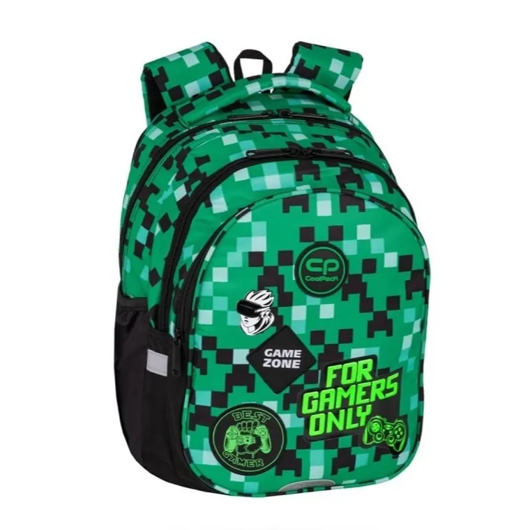 CoolPack, Jerry, plecak szkolny, 3-komorowy, Game Zone