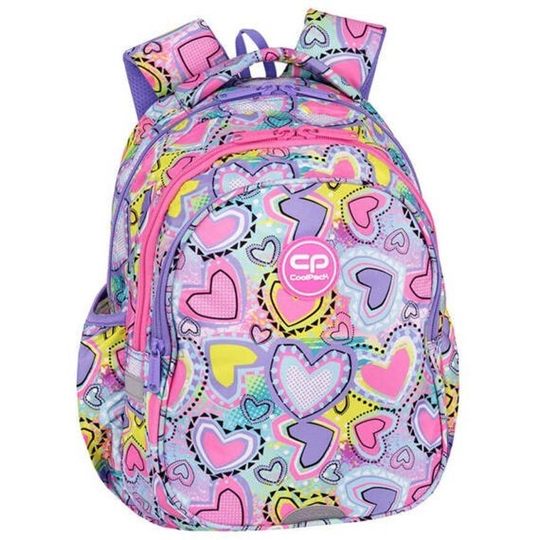 CoolPack, Jerry, plecak szkolny, 3-komorowy, Pastel Heart