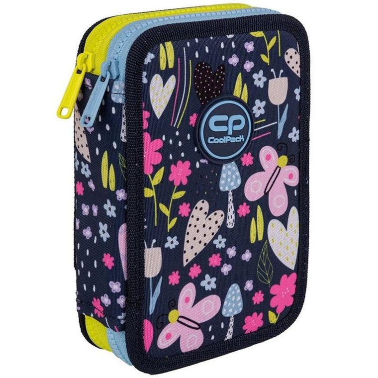 Coolpack, Jumper 2, piórnik 2-komorowy z wyposażeniem, In the Garden