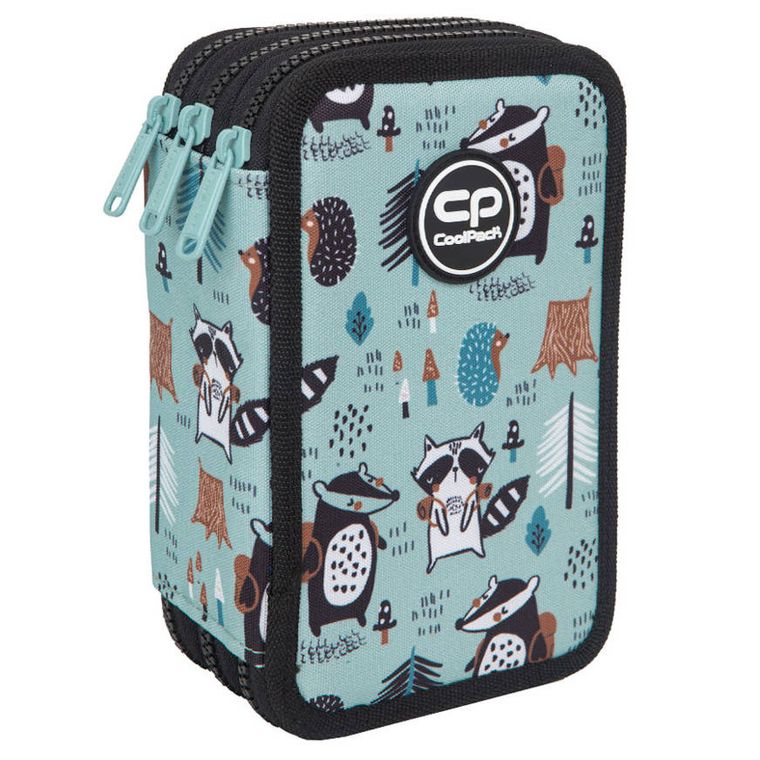 CoolPack, Jumper 3, piórnik rozkładany, potrójny, z wyposażeniem, Shoppy