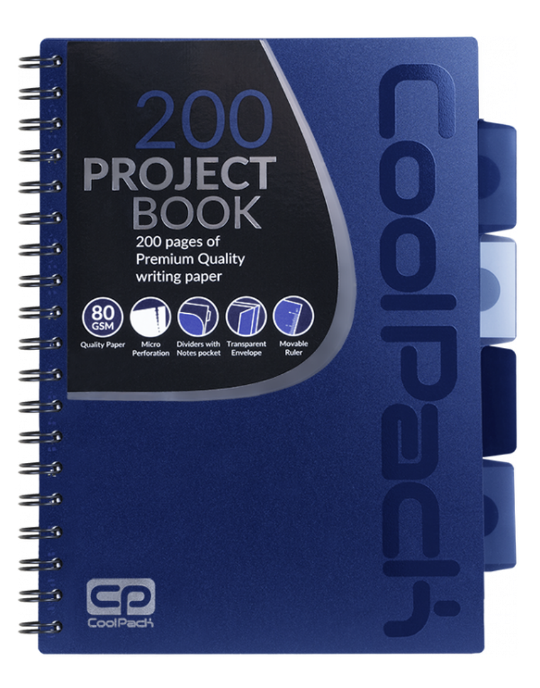 CoolPack, kołobrulion B5, ciemnoniebieski, 1 szt.