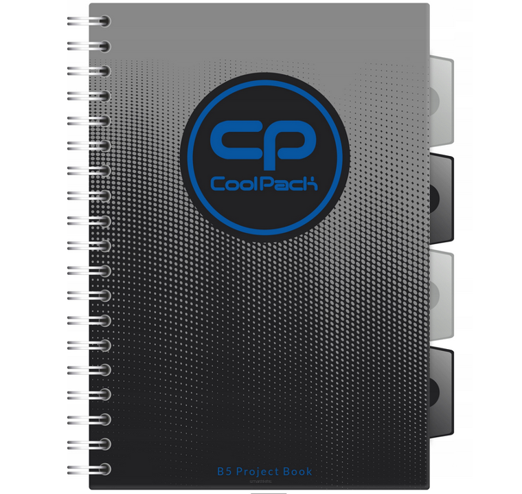 CoolPack, kołobrulion B5, Grey, 1 szt.
