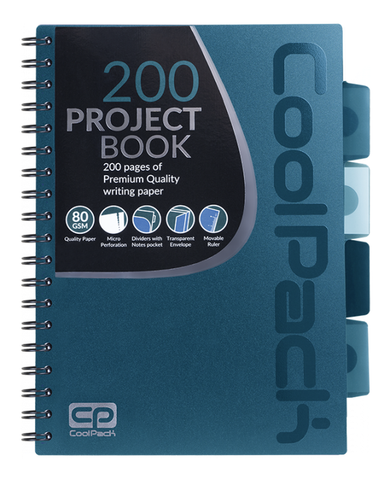 CoolPack, kołobrulion B5, niebieski, 1 szt.