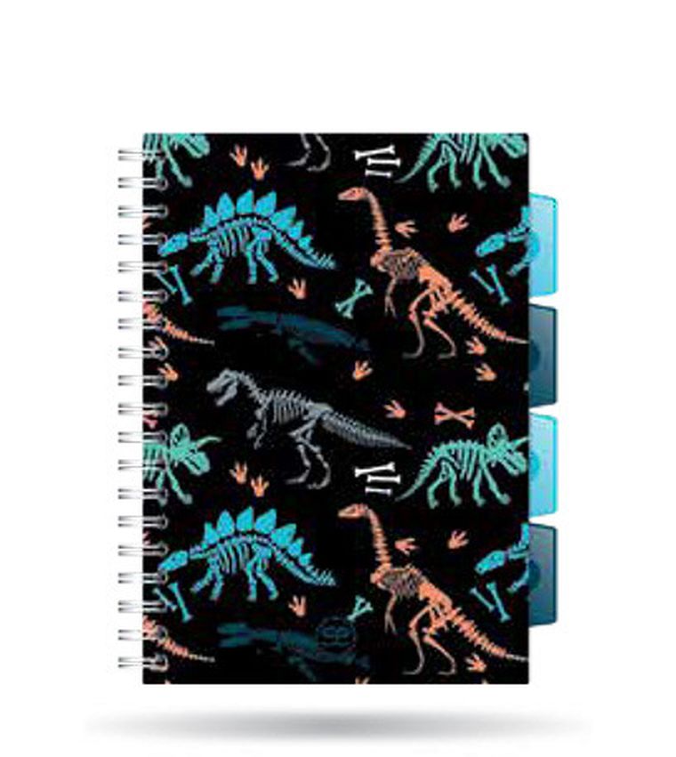 CoolPack, kołozeszyt A5, 100 kartek, kratka, Fossil, 1 szt.