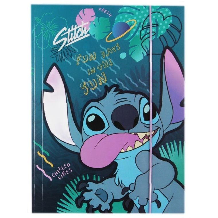 CoolPack, Lilo i Stitch, teczka tekturowa A4 z gumką, 1 szt.
