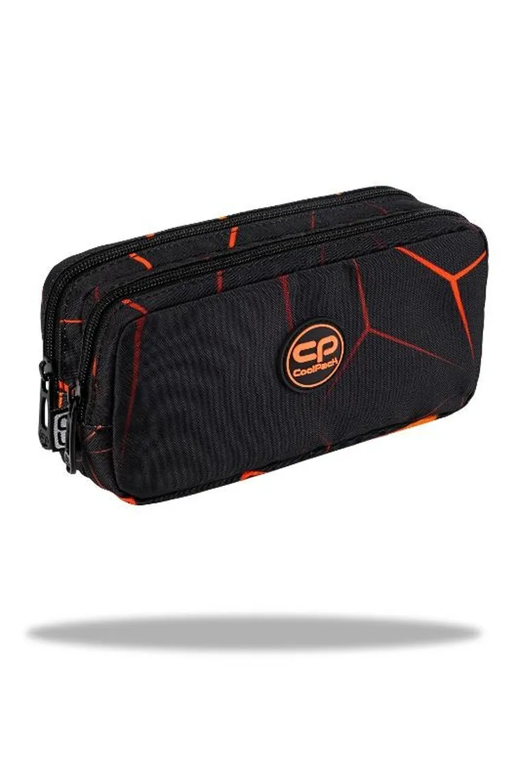 CoolPack, Primo, piórnik saszetka, podwójna, Lava