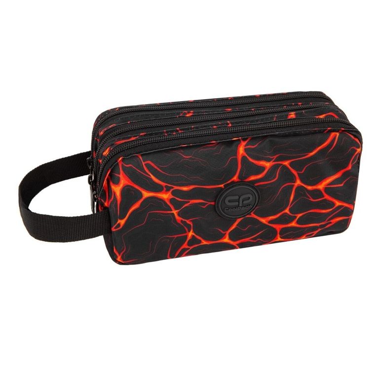 CoolPack, Primus L, piórnik saszetka, potrójny z rączką, Magma