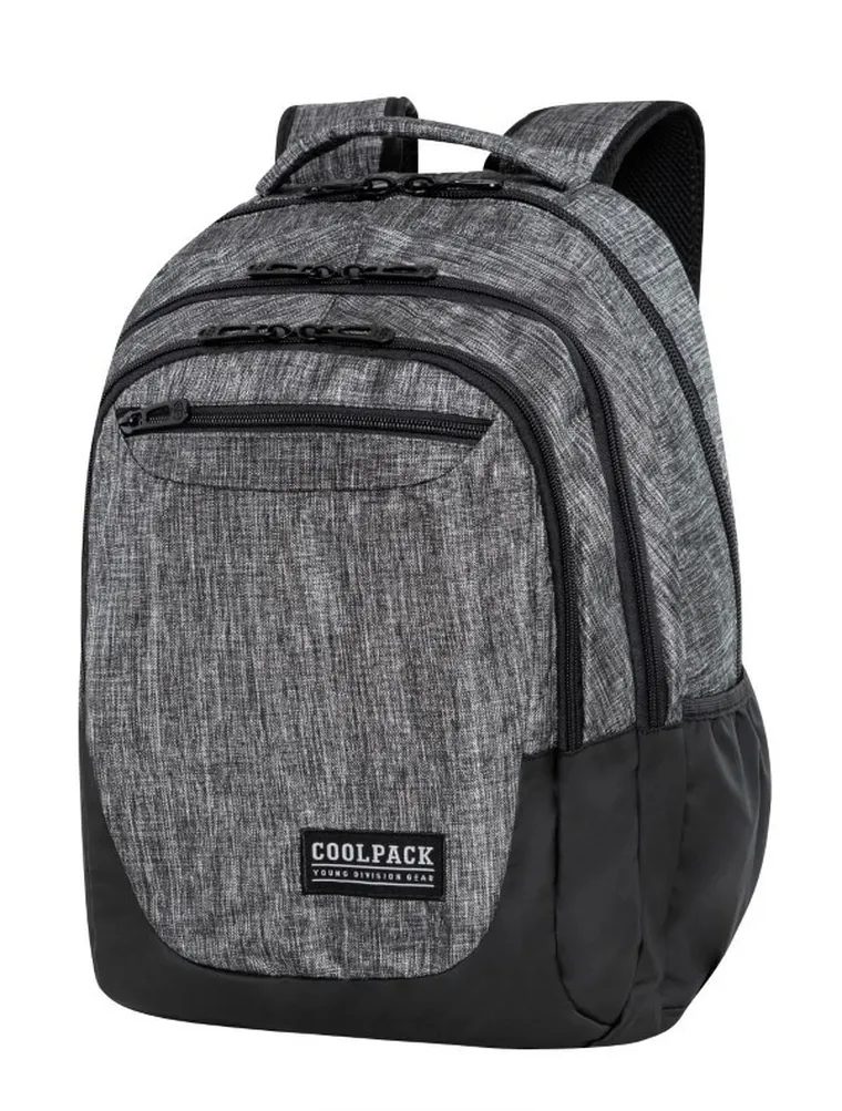 CoolPack, Soul, plecak szkolny, 3-komorowy, Snow Grey