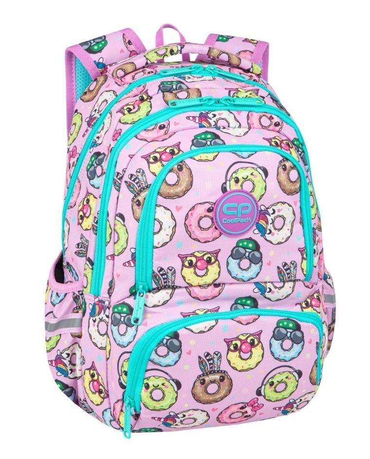 CoolPack, Spiner Termic, plecak szkolny, 3-komorowy, Happy Donuts