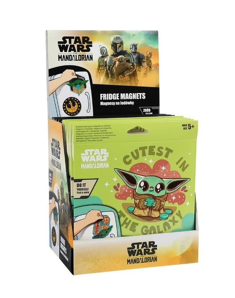 CoolPack, Star Wars: Mandalorian, magnes na lodówkę, 1 szt.