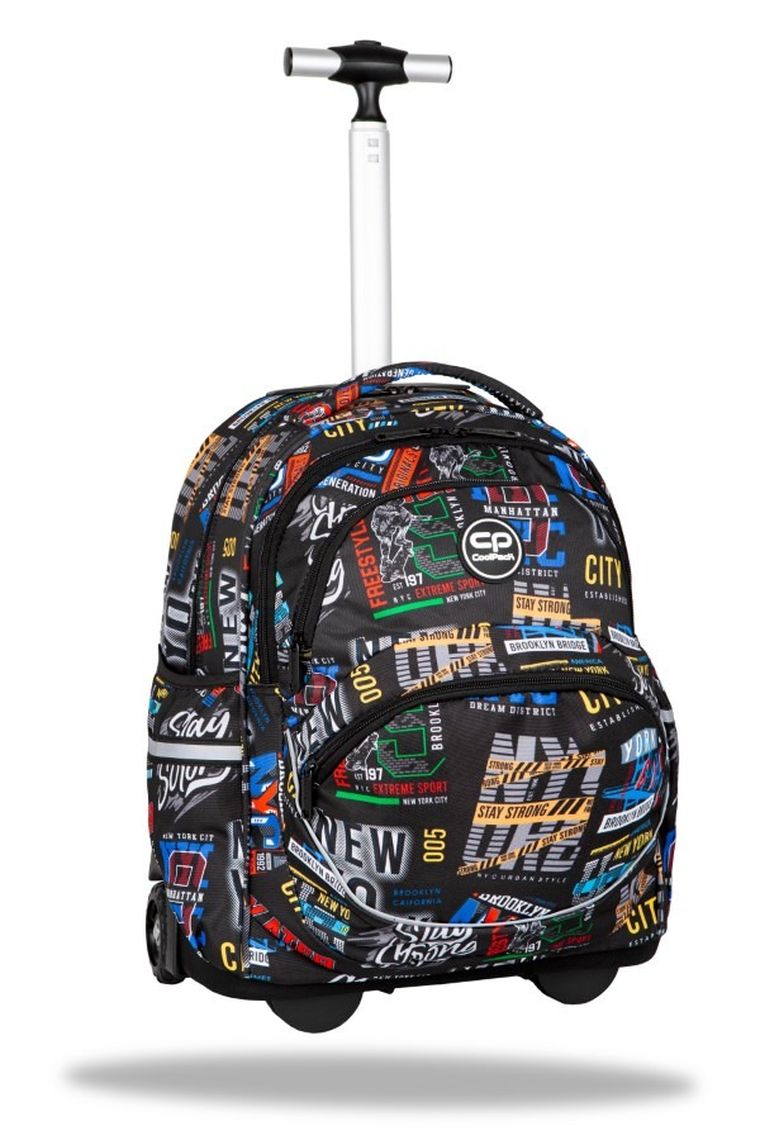 CoolPack, Starr, plecak szkolny, 2-komorowy na kółkach, Big City