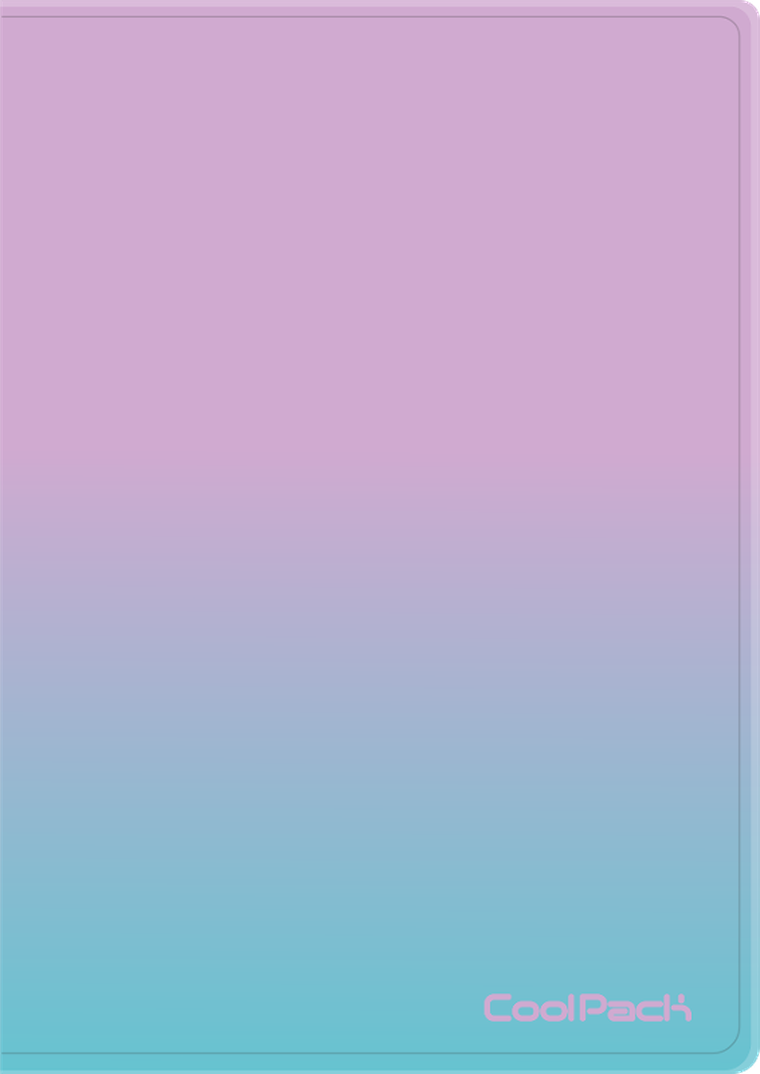 CoolPack, teczka, A4, 20 koszulek, Blueberry, 1 szt.