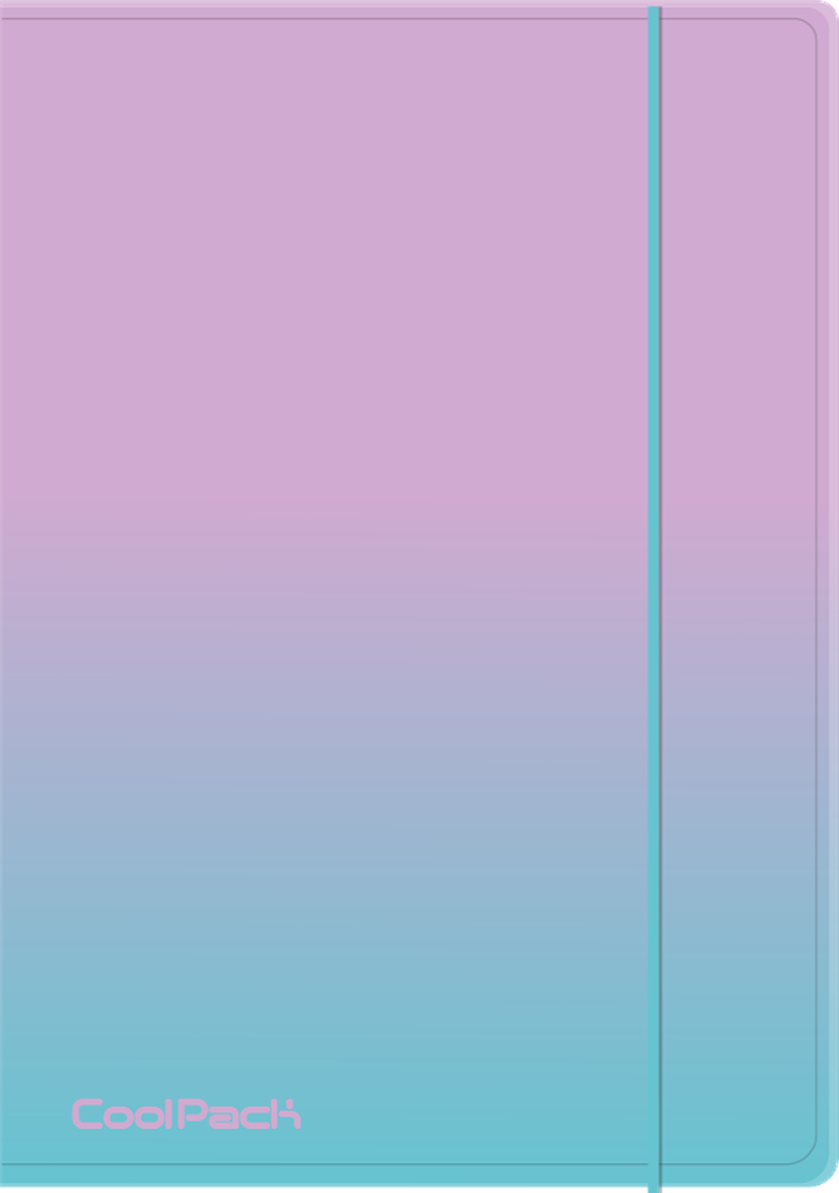 CoolPack, teczka na gumkę, A4, Blueberry, 1 szt.