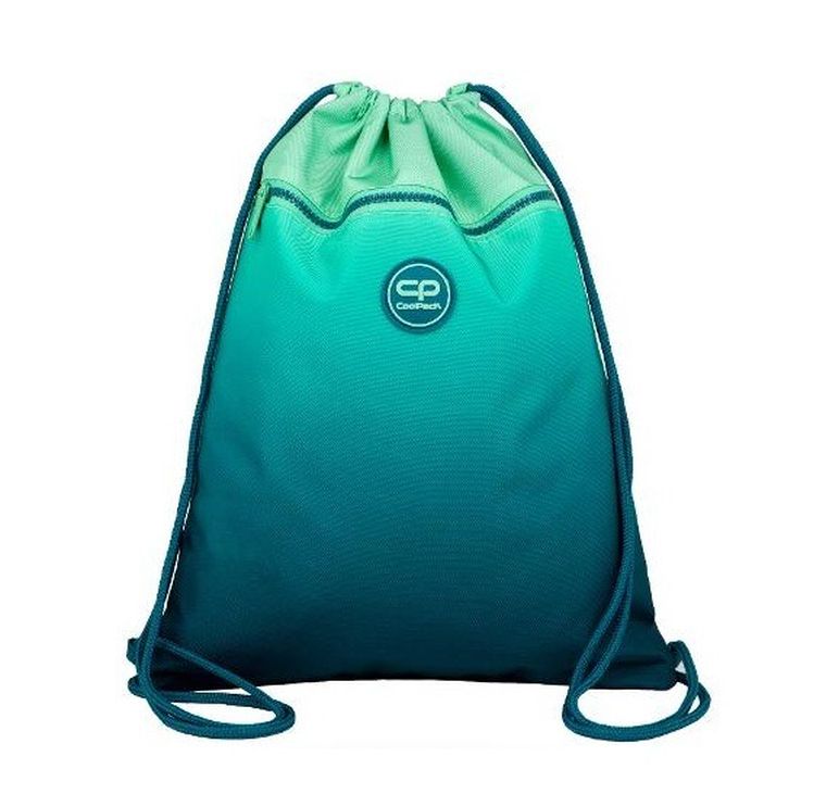 CoolPack, Vert, worek sportowy, Gradient Blue Lagoon