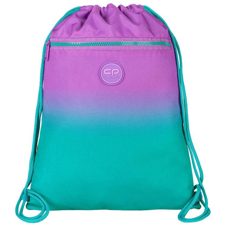CoolPack, Vert, worek sportowy, Gradient Blueberry