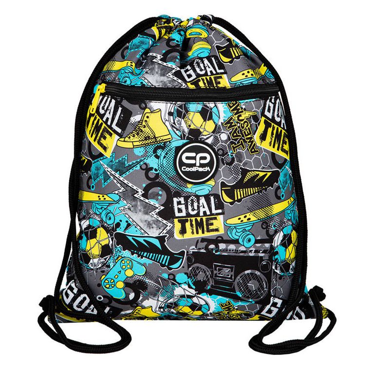 CoolPack, Vert, worek sportowy, Gradient Goal Time