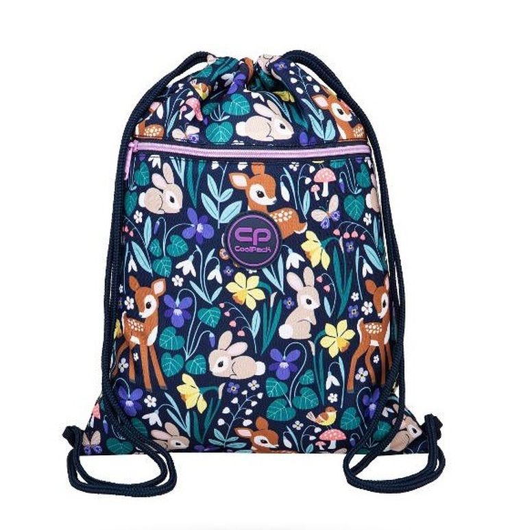 CoolPack, Vert, worek sportowy, Oh My Deer
