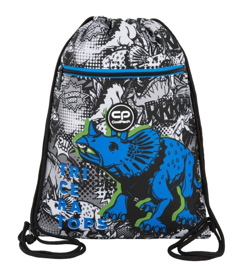 CoolPack, Vert, worek sportowy, T-Rex