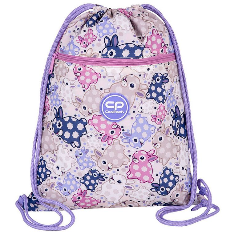 CoolPack, Vert, worek sportowy, White Bunny