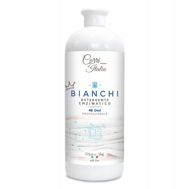 Corri d'Italia, płyn do prania, Bianchi, 1000 ml
