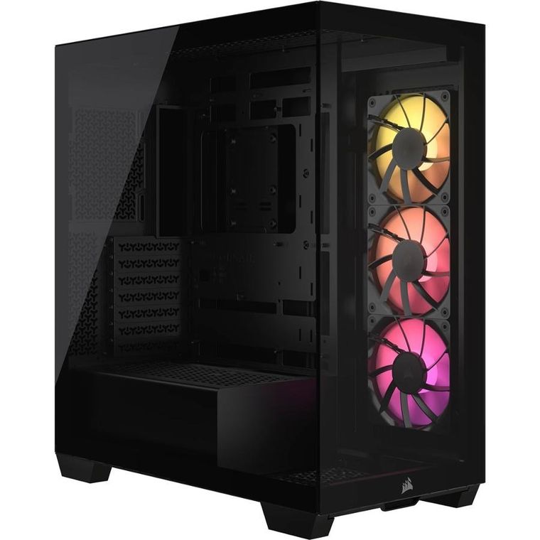 Corsair, obudowa, 3500X ARGB TG Mid-Tower, czarna