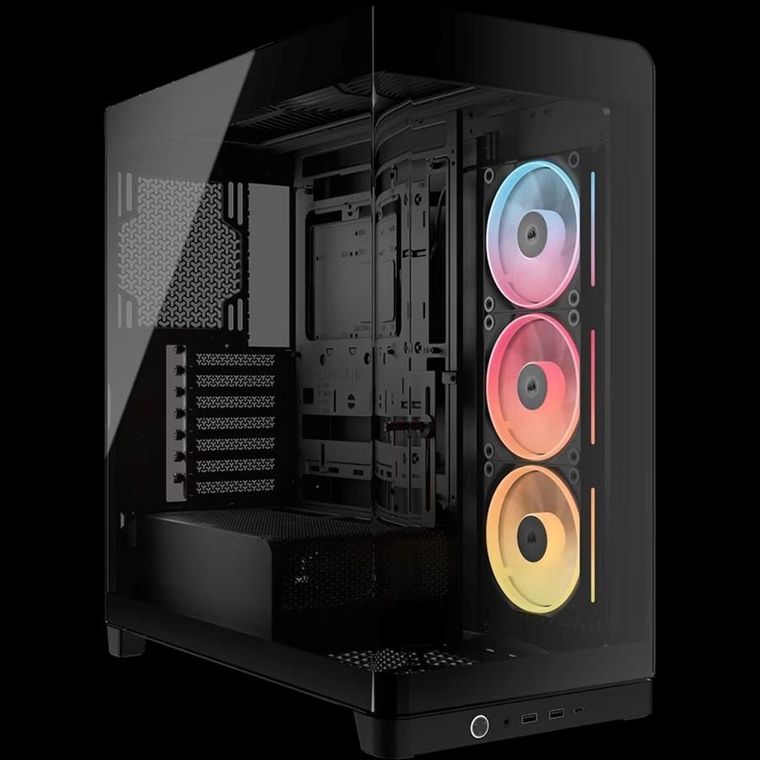 Corsair, obudowa, FRAME 4500X LX-R RGB, Black, Mid Tower ATX