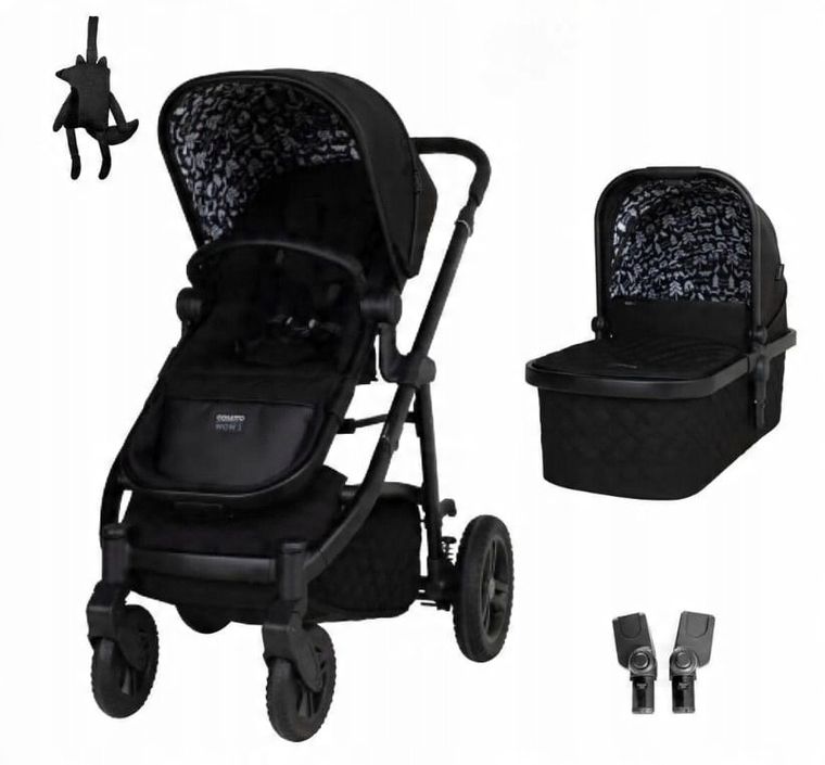 Cosatto, Wow 3, wózek 2w1, silhouette