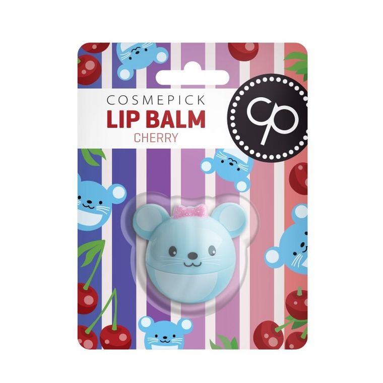 Cosmepick, Lip Balm, Cherry Mouse, balsam do ust, 6g
