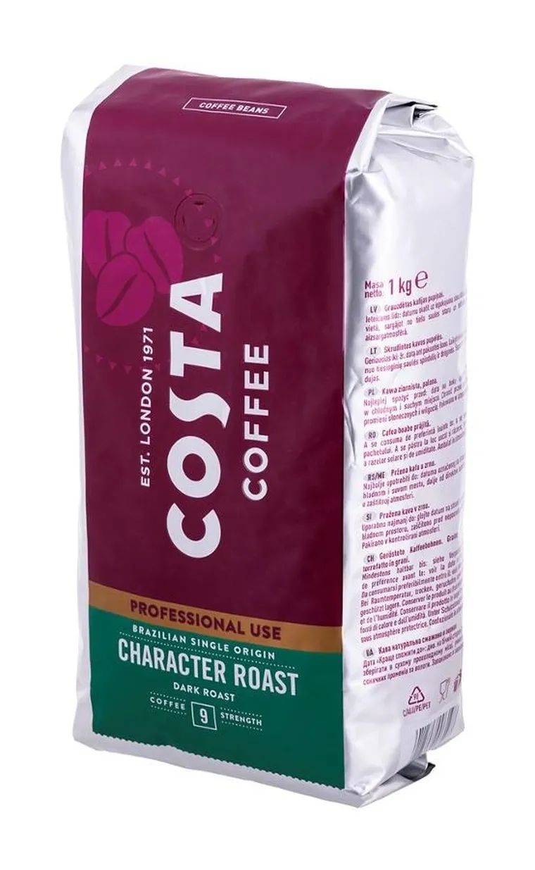 Costa Coffee, Professional, Brazilian Single Origin, kawa ziarnista, 1 kg