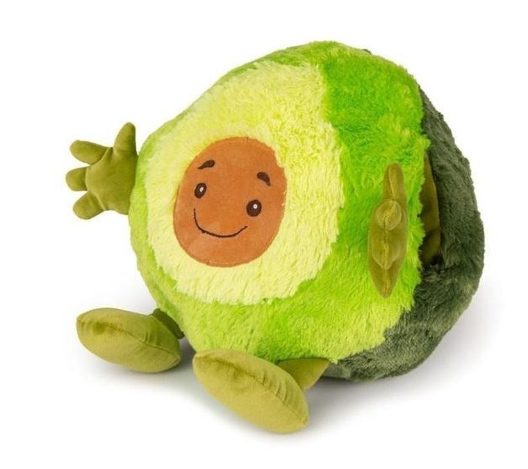 Cozy Noxxiez, avocado, maskotka, poduszka i pluszowy ogrzewacz do dłoni