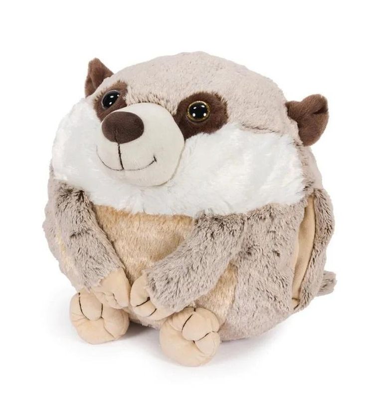 Cozy Noxxiez, surykatka, maskotka, poduszka i pluszowy ogrzewacz do dłoni