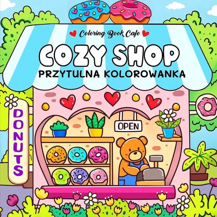 Cozy Shop. Przytulna kolorowanka