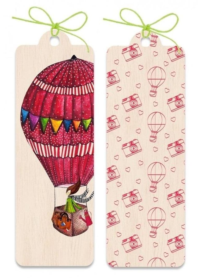 Cozywood, zakładka drewniana, Balon