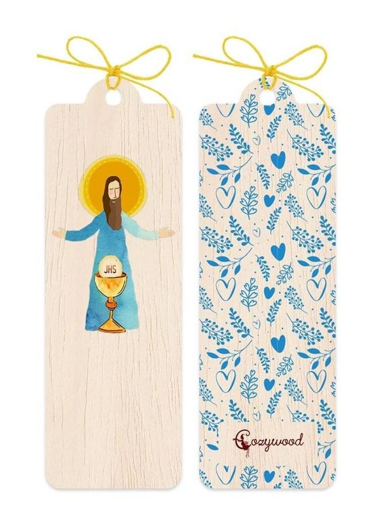 Cozywood, zakładka drewniana, Jezus