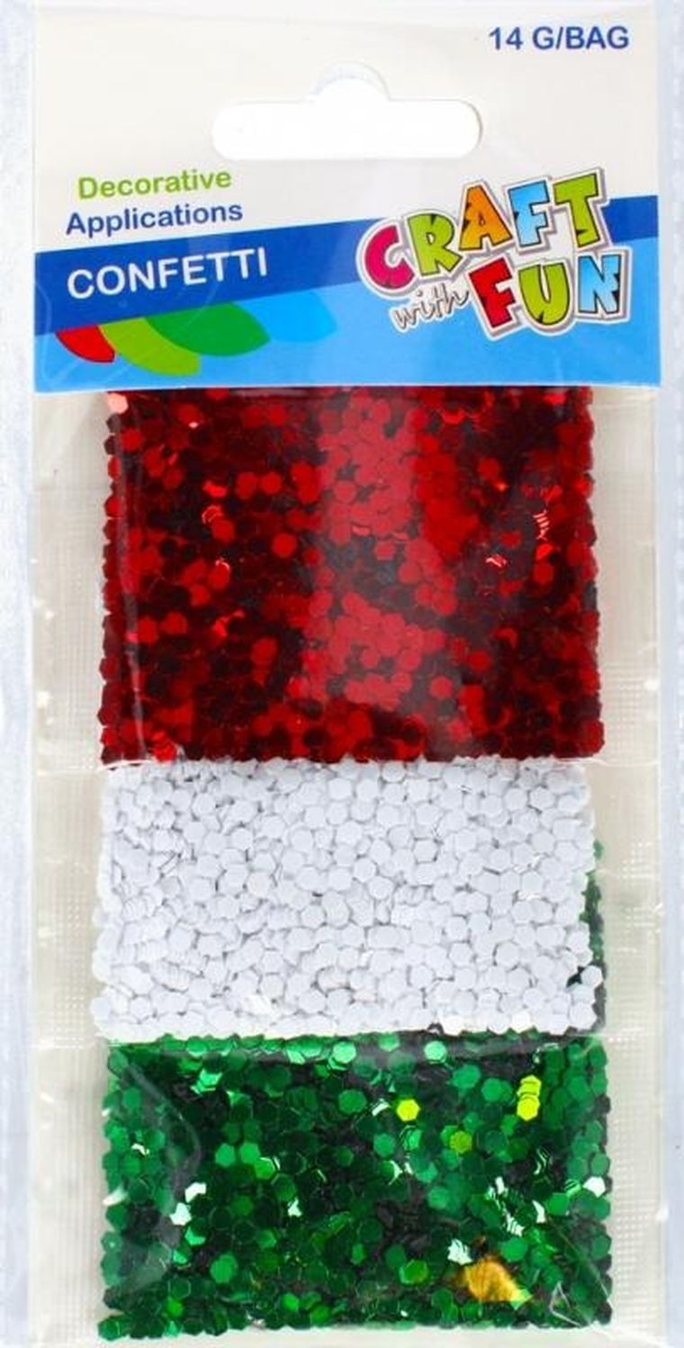 Craft With Fun, confetti sypkie, 14 g