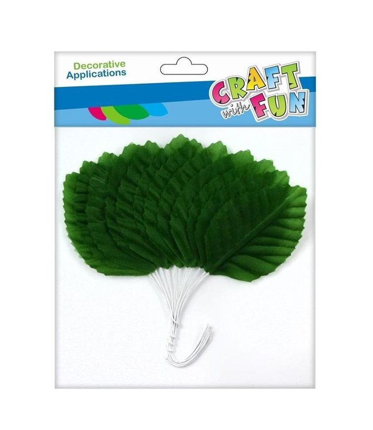 Craft With Fun, listki dekoracyjne, 5,5 cm, 12 szt.