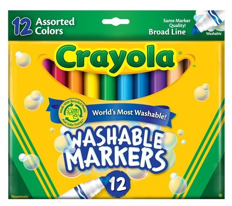 Crayola, flamastry spieralne, 12 szt.