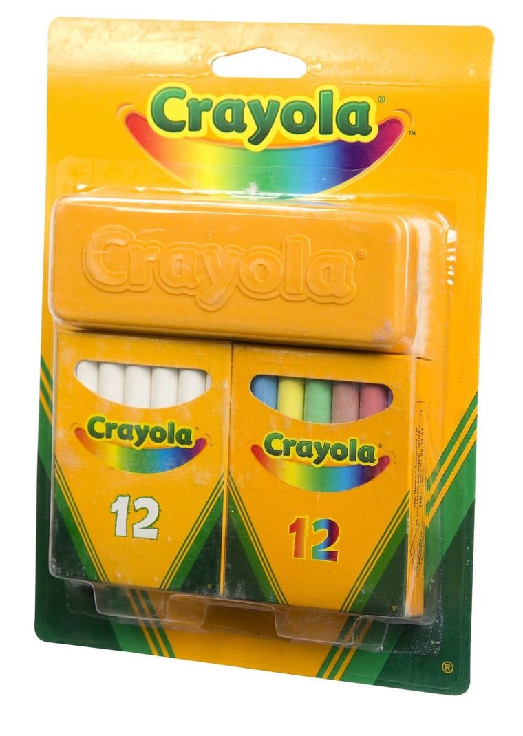 Crayola, kreda biała i kolorowa