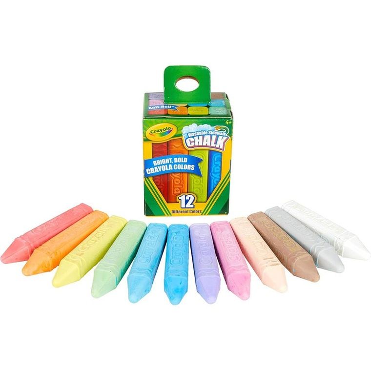 Crayola, kreda tęczowa, 16 szt.