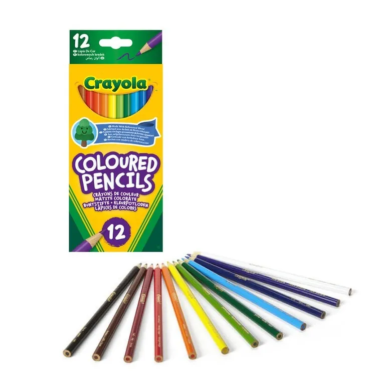 Crayola, kredki ołówkowe, 12  szt.