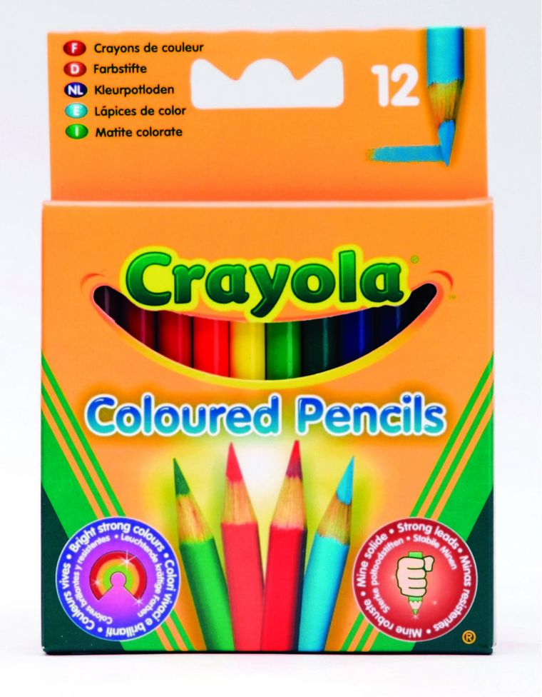 Crayola, kredki ołówkowe, 12 szt.