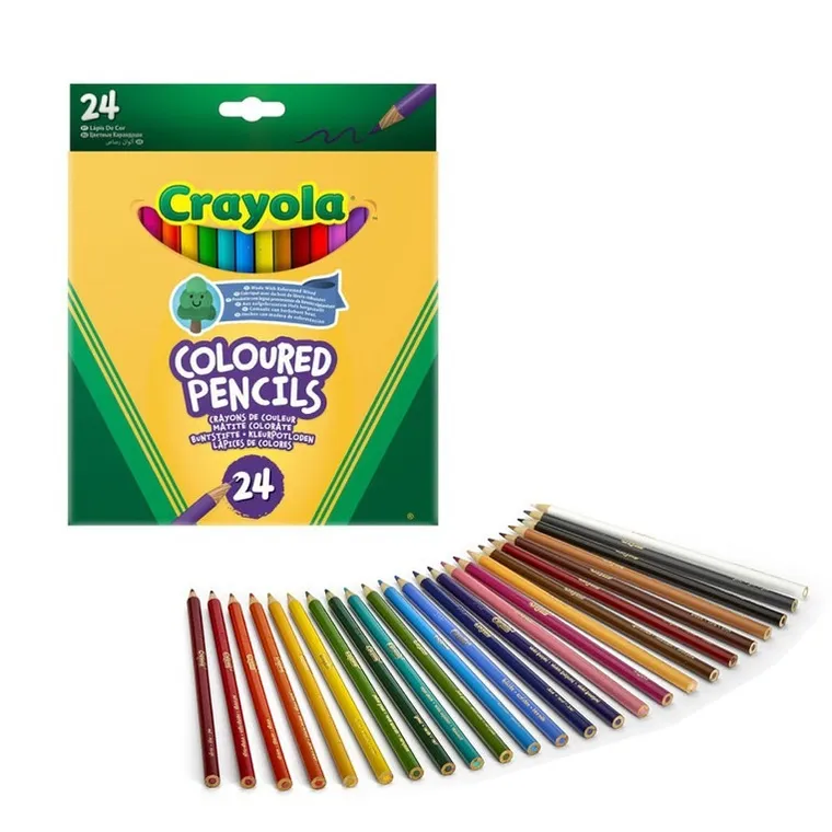 Crayola, kredki ołówkowe, 24  szt.