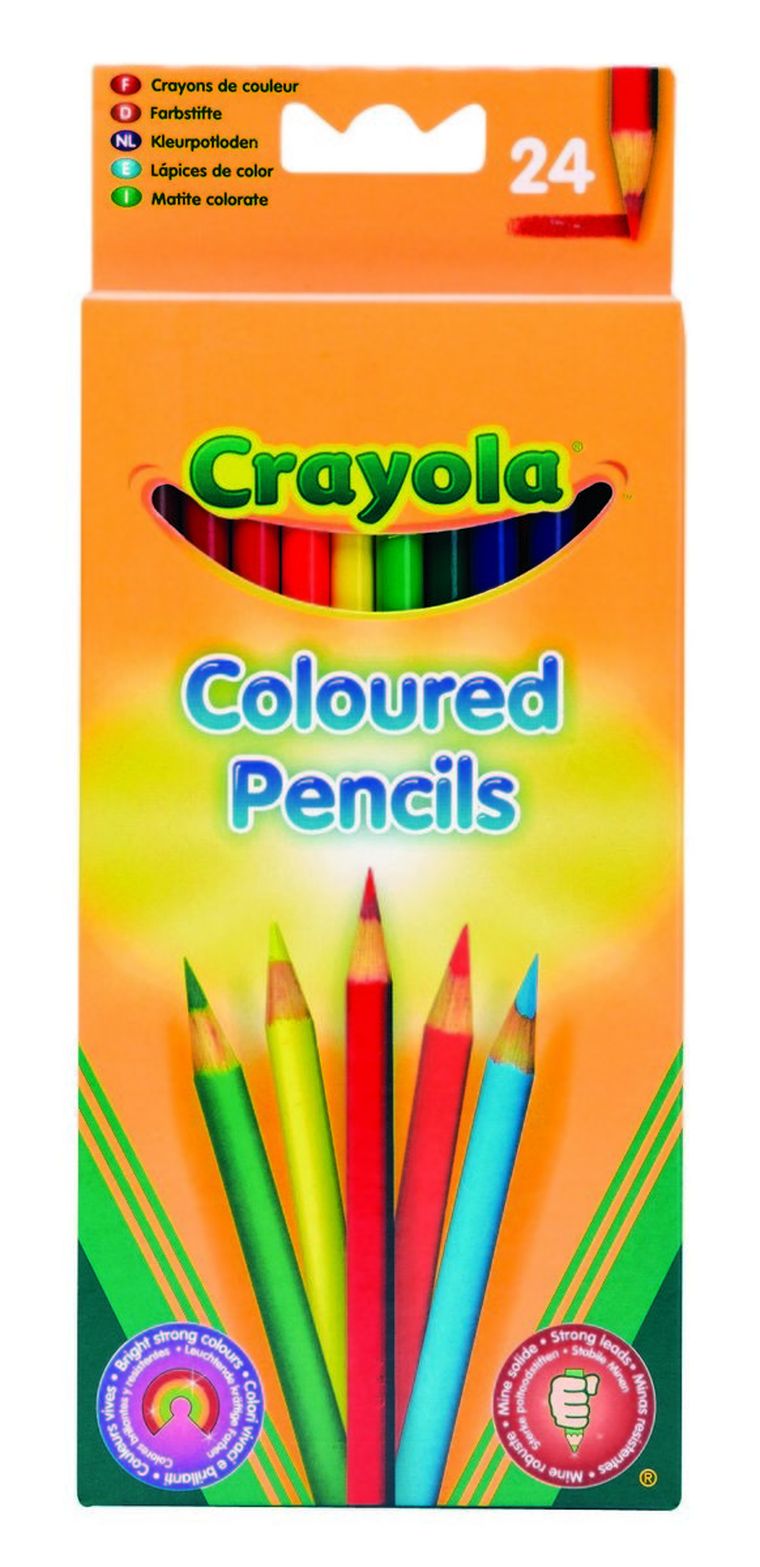 Crayola, kredki ołówkowe, 24 szt.