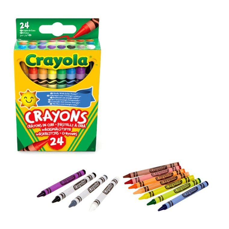 Crayola, kredki świecowe, 24 szt.