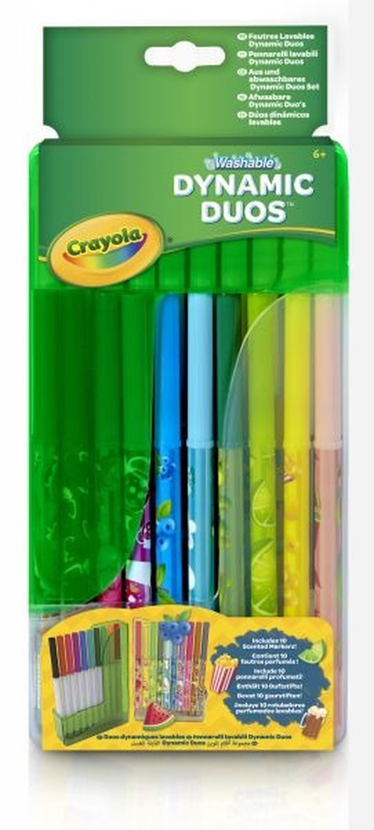 Crayola, Silly Scens, Dynamic Duos, zapachowe markery